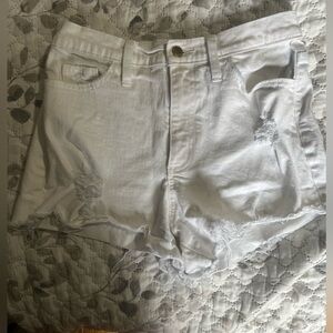 Universal Thread White Denim Shorts